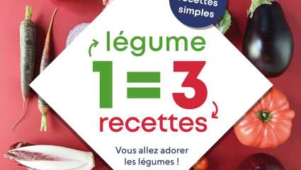 1 légume = 3 recettes