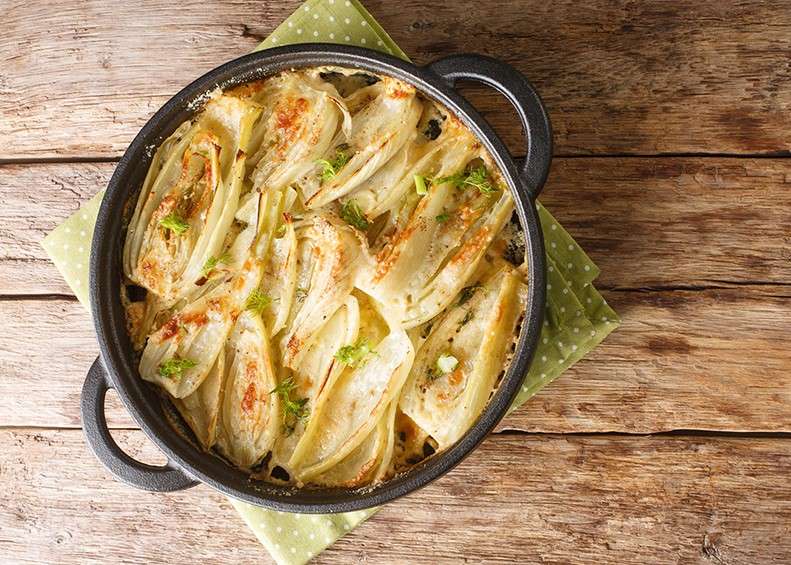 Gratin de fenouil- Plantes et Santé