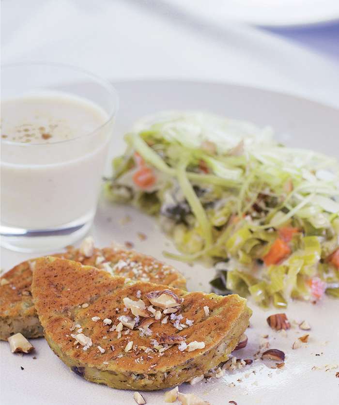 Les Galettes De Flocons Davoine Sans Gluten Et Fondue De