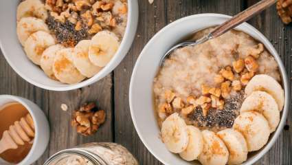 Porridge sans cuisson