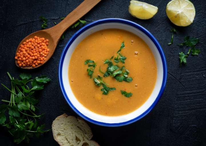 Soupe turque aux lentilles