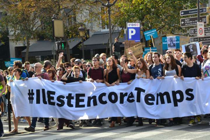 Marche pour le climat du 13 octobre, Paris