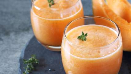 Agua fresca  de cantaloup