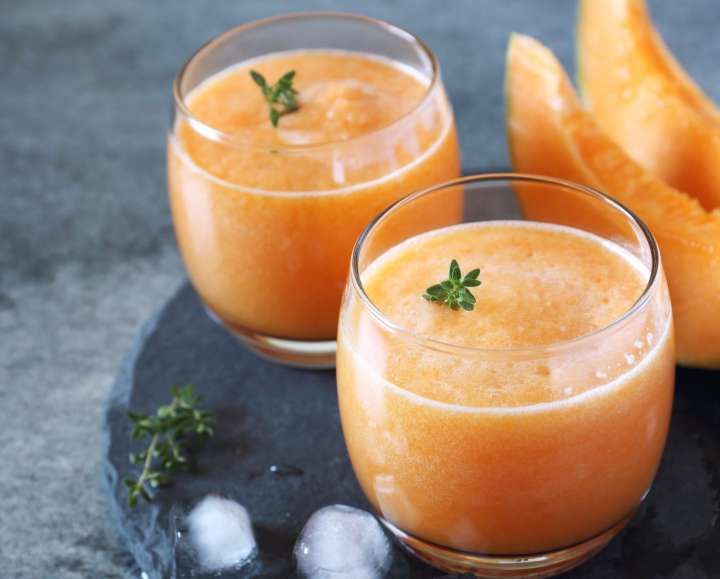 Agua fresca  de cantaloup