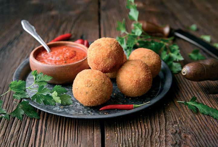 Arancini végétariens