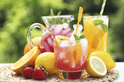 Manger Sain : les jus de fruits