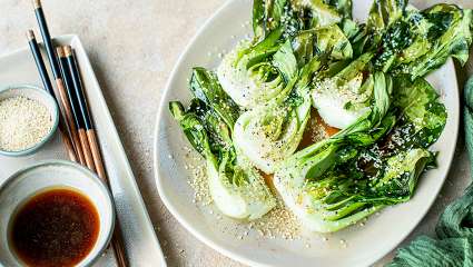 Bok choy rôtis