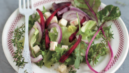 Julienne de betteraves en vinaigrette