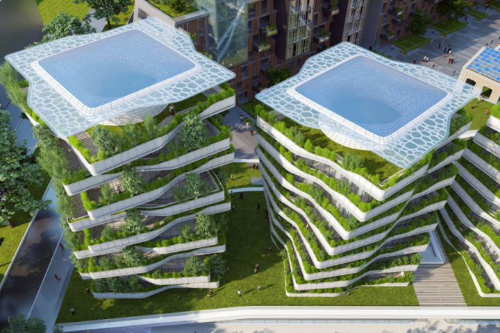 architecture futuriste ecologique