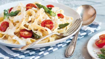 Fettuccine aux asperges