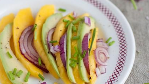 Salade d’avocat et mangue 