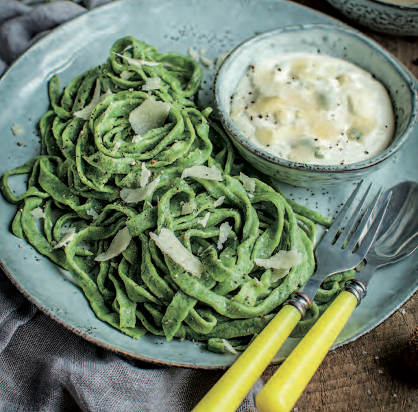 Fettuccine aux trois fromages