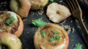 Pommes brûlées au tofu