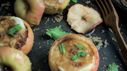 Pommes brûlées au tofu