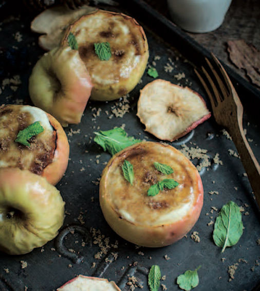 Pommes brûlées au tofu