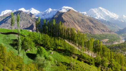 Hunza Valley, au Pakistan