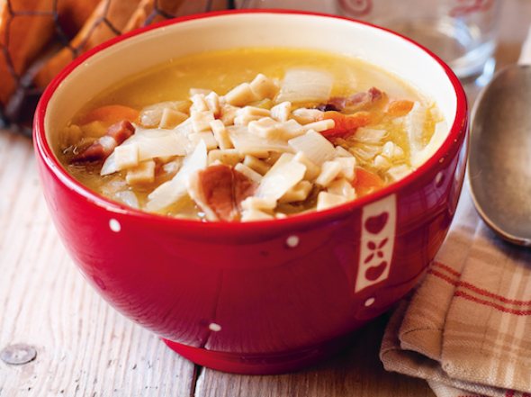 Soupe du chalet aux crozets