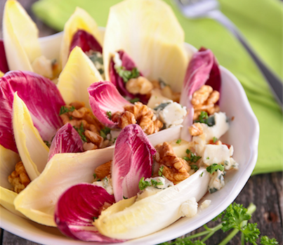 Salade d'endives au chèvre