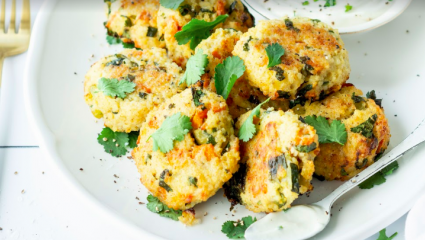 Galettes de millet aux légumes