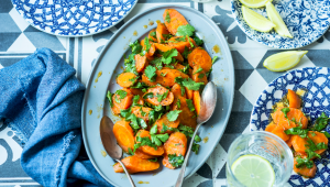 Salade de carottes à la marocaine