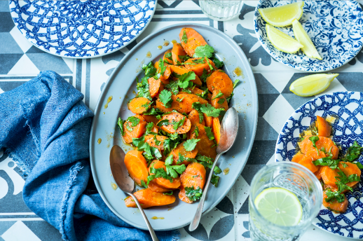 Salade de carottes à la marocaine