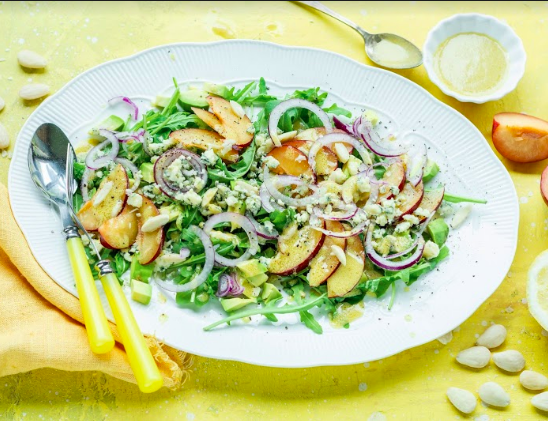 Salade de mirabelle et avocat