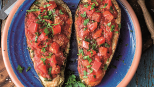 Aubergines à la sarde