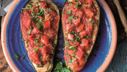 Aubergines à la sarde