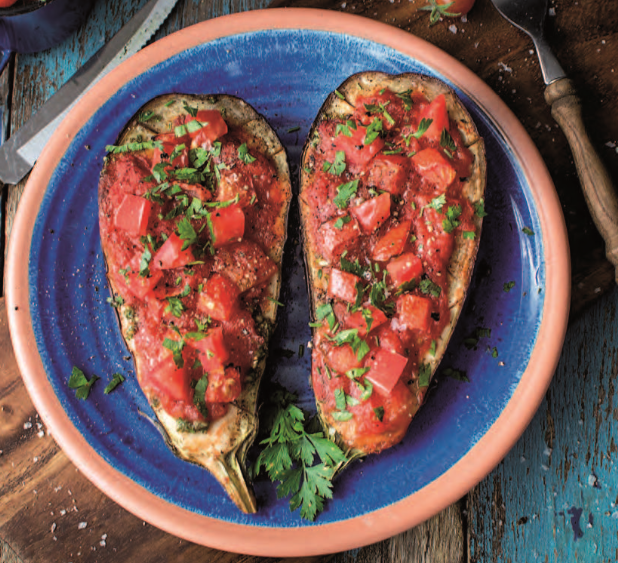 Aubergines à la sarde