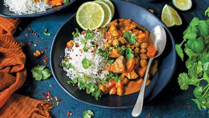 Curry vegan à la patate douce