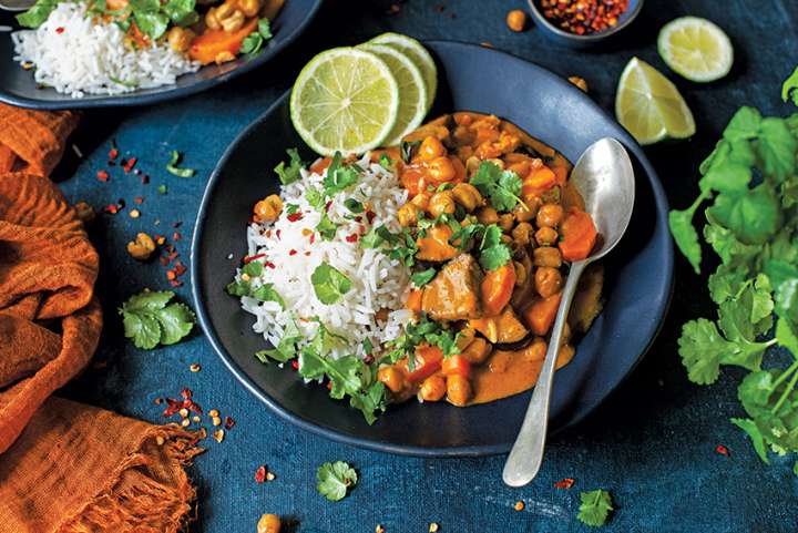 Curry vegan à la patate douce