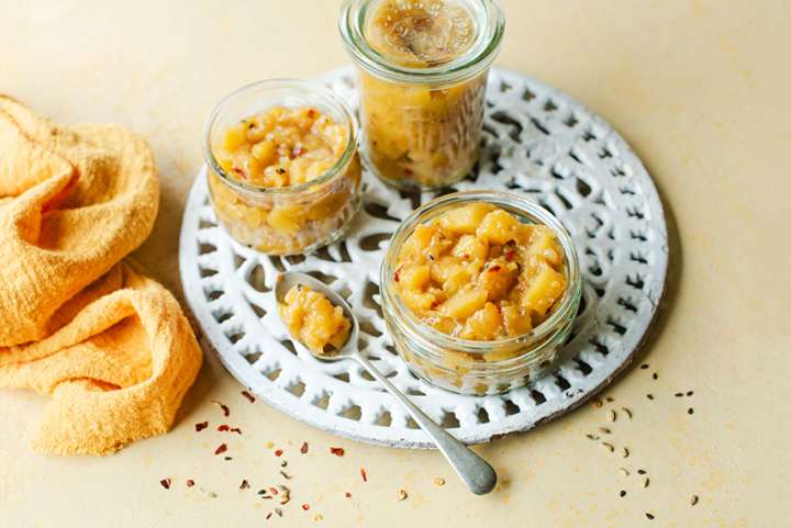 Chutney mangue-nigelle