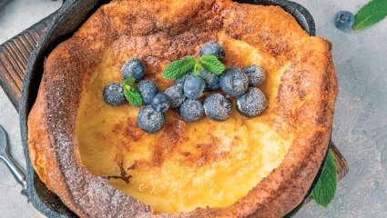 Crêpe soufflée « Dutch baby »