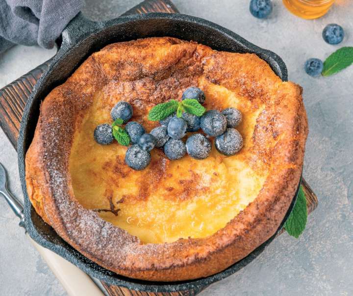 Crêpe soufflée « Dutch baby »