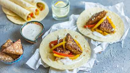 Fajitas de tempeh