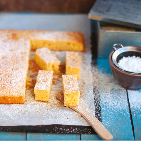 Financiers au gingembre et au citron