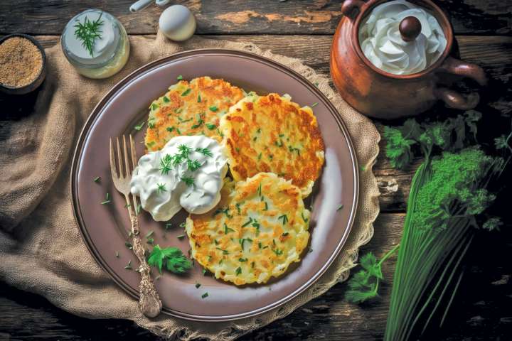 Galettes de pommes de terre