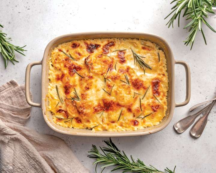 Gratin de pomme de terre et raifort