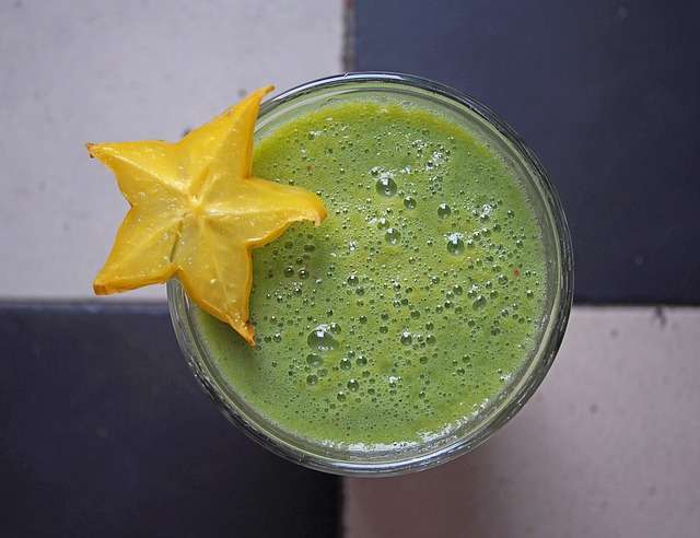 Smoothie thé vert et avocat