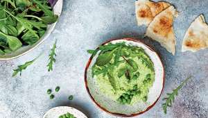 Houmous vert