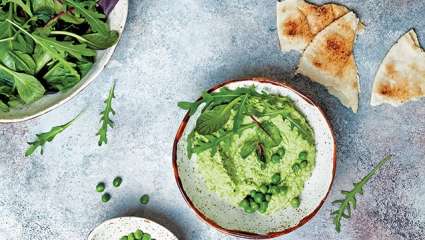 Houmous vert