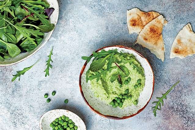 Houmous vert