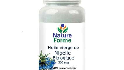 Huile de nigelle bio Nature Forme