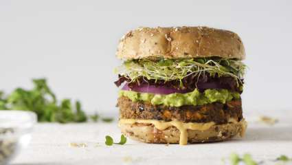 Burger : végétarien n'est pas plus sain
