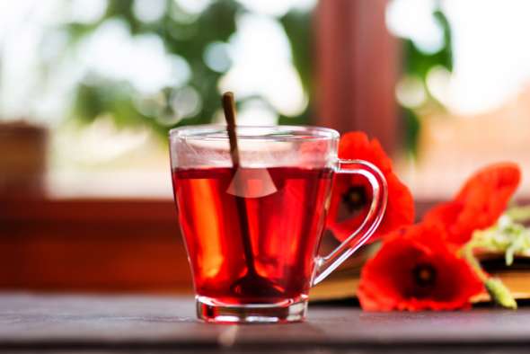 Sirop de pétales de coquelicot