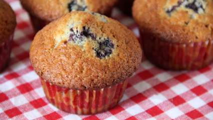 Muffins aux myrtilles