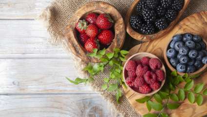 Les polyphénols issus des canneberges, myrtilles, fraises, cerises et  airelles bons pour les caries