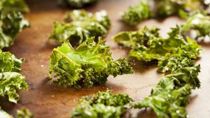 Chips de chou kale