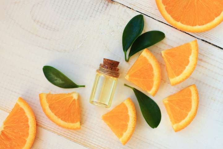 L'essence d'orange douce pour le bien-être