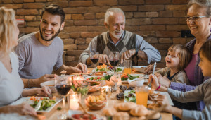 Repas à table